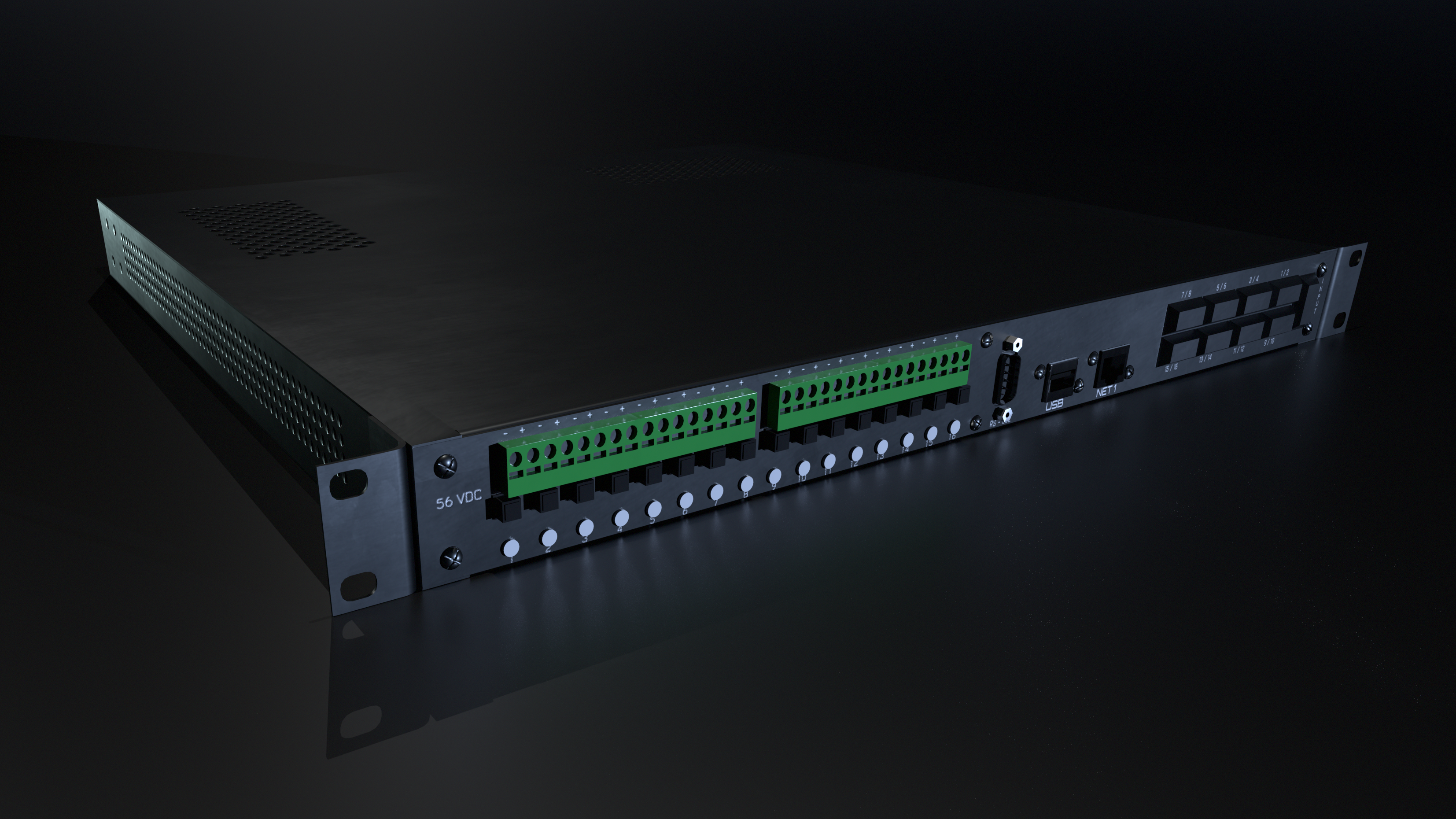 Intelligent 56VDC / 100W Power Solution with network monitoring ...